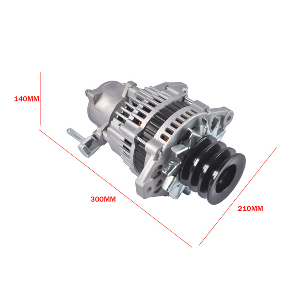 80A Alternator 97116697 97189650 2902768100 Fits for GMC Chevy W3500 W4500 W5500 Tiltmaster Forward 1999-2002 Isuzu NPR NQR NPR-HD 4.8L-6
