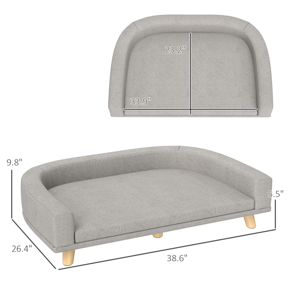 Dog Bed/ Rattan Pet Sofa ( Amazon Shipping)（Prohibited by WalMart）-1