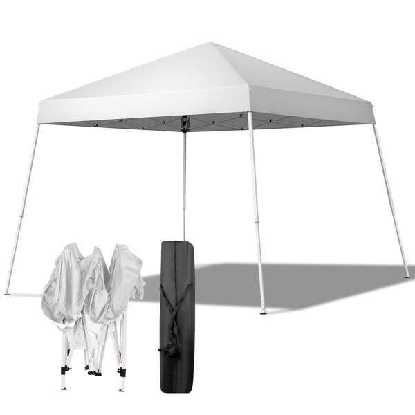 3 x 3M Portable Home Use Waterproof Folding Tent White-2
