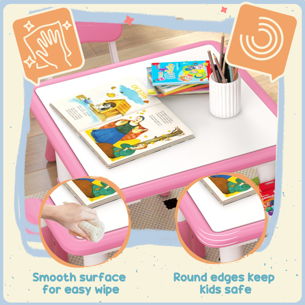 Kids Desk and Chair Set-6