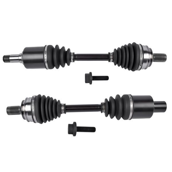 Front Left & Right Side CV Axle Shaft Fit for Mercedes C300 W205 2015-2017 L4 2.0L 4Matic Model C400 W205 2015 V6 3.0L C450 AMG W205 2016 V6 3.0L 2053309902 2053300003-5