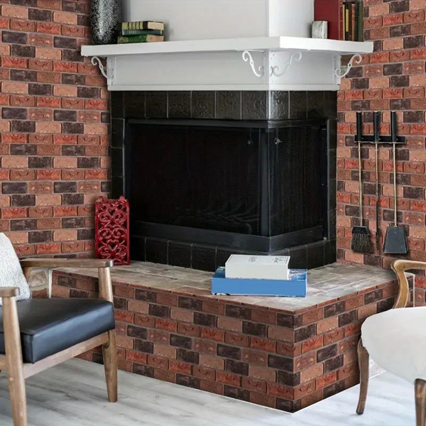 3D Tile Brick Wall Sticker Self-adhesive Waterproof Foam Panel Wallpaper 10pcs-9