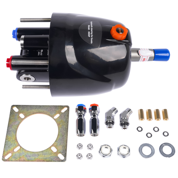 Outboard Hydraulic Steering Pump Helm 300 HP Hydraulic Pump HH5271-3 Fit for Cruiser-4