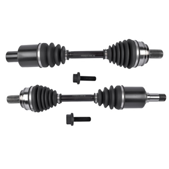 Front Left & Right Side CV Axle Shaft Fit for Mercedes C300 W205 2015-2017 L4 2.0L 4Matic Model C400 W205 2015 V6 3.0L C450 AMG W205 2016 V6 3.0L 2053309902 2053300003