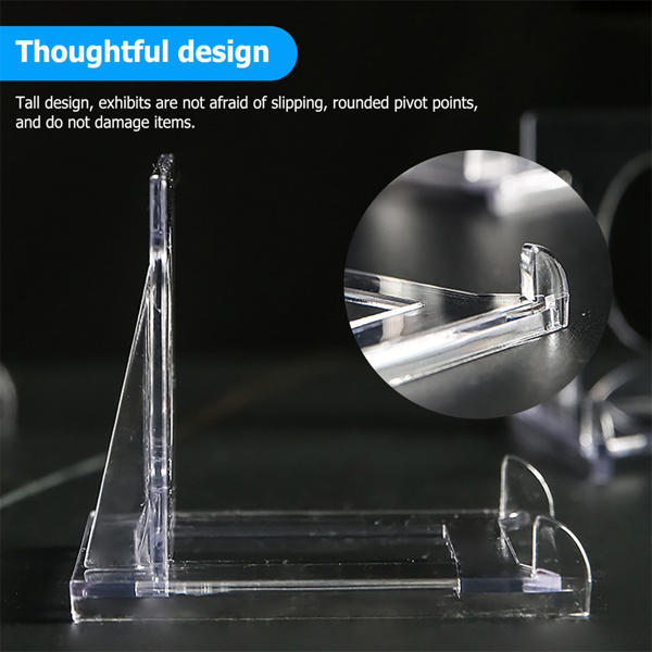 Acrylic Clear Stand for Trading Card Holders Small Display Stand-10