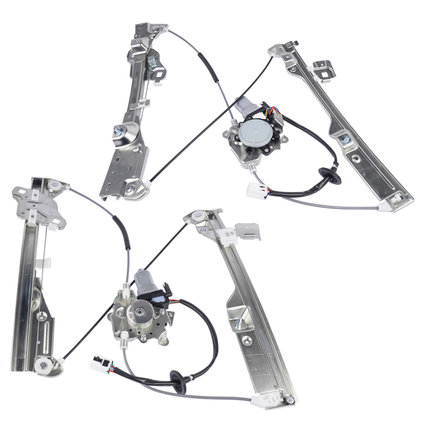 2Pcs Front Power Window Regulators with Motor Fits for INFINITI G35 Coupe 3.5L V6 2003-2007 80720AM800 80721AM800-3