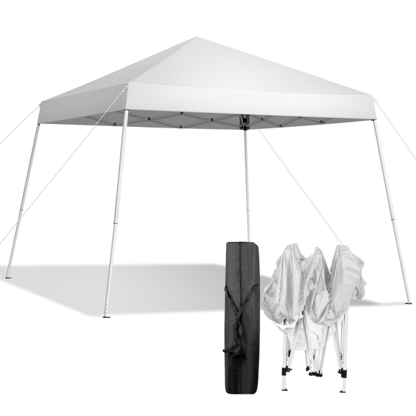 3 x 3M Portable Home Use Waterproof Folding Tent White-1