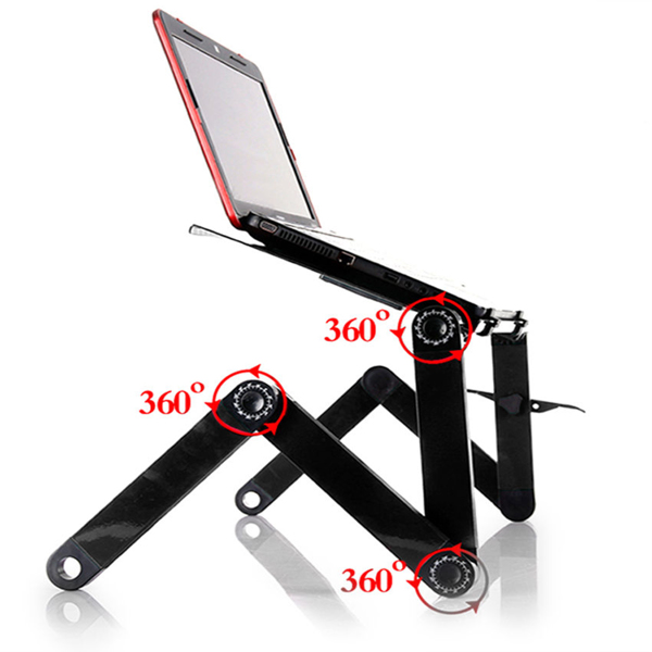48 x 26cm Portable Home Use Assembled Folding Table Black-14