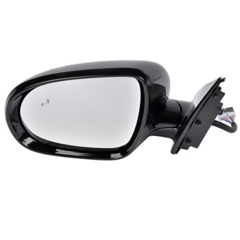 Mirror Driver Heated Signal Manual Folding Fit for Kia Sorento EX L LX SX SXL 2016-2018 without Memory without Puddle Light without Auto-Dimming with Blind Spot Power Adjustment 87610-C6150