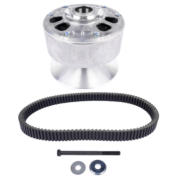 Primary Clutch Drive Converter with Belt & Puller Removal Tool Replacement for Kawasaki Mule 2500 2510 2520 1993-2000 49093-1064 59011-1057 57001-1429-1