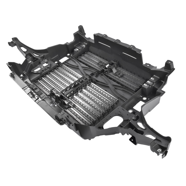 散热器出风口 Front Active Radiator Grille Shutter With Single Motor L1MZ16138B Replacement for Ford Explorer 2020-2022-3