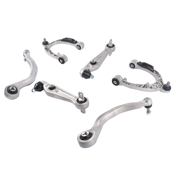 6Pcs Front Upper Lower Control Arms with Ball Joint Kit Fit for Tesla Model 3 BATTERY EV (EV/BEV) 2017-2021 1044321-00-G 1044326-00-G 1044359-00-A-4