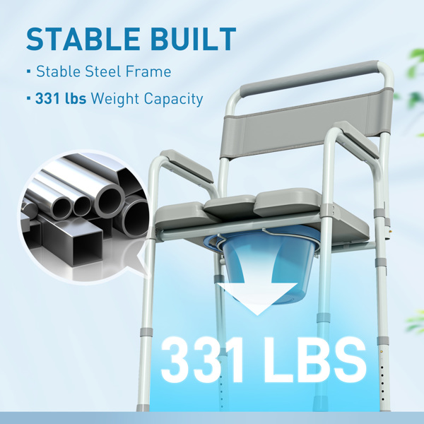  Accessibility Commode Chair-4