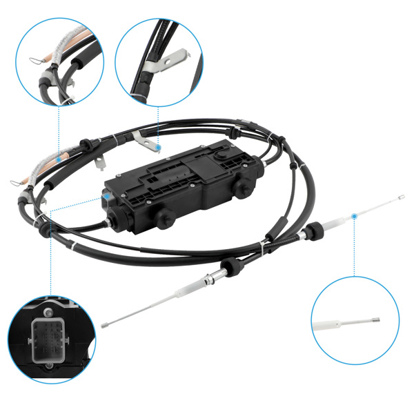 Park Brake Module Handbrake Actuator Fit For Land Rover Range Rover Sport LR032104 2010-2013 Fit For LR4 / Discovery 4 V8 5.0L 2010-2013 LR072318, LR032104, LR013699, LR023622-2