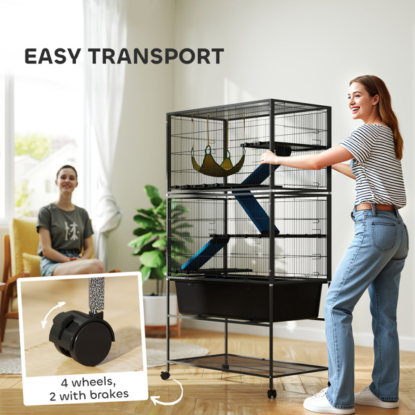 Small Animal Cage /Chinchilla Cage ( Amazon Shipping)（Prohibited by WalMart）-6