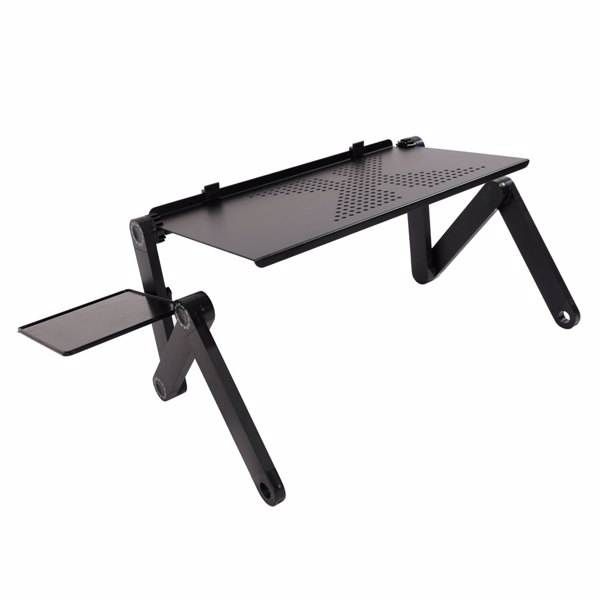 48 x 26cm Portable Home Use Assembled Folding Table Black-7