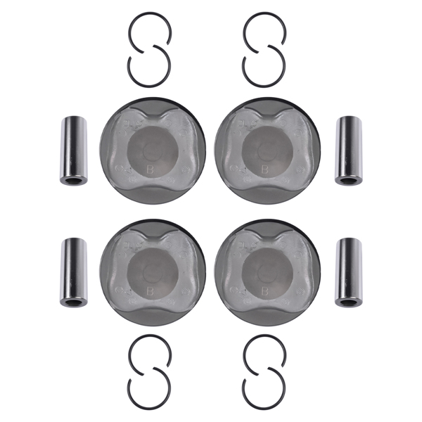 活塞环套装 4Pcs Piston Kit For Lexus CT200h Toyota Corolla Prius 1.8L L4 1310137071 13101-37071 2ZRFXE-4