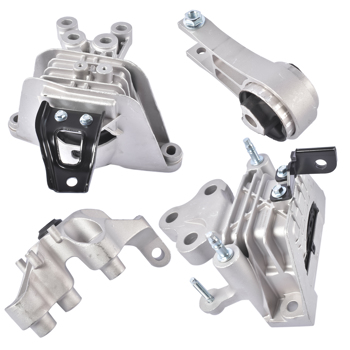 4Pcs Engine Mount & Auto Trans. Mount Set Replacement for Chrysler Pacifica Voyager 3.6L V6 2017-2021 68224744AC 68224742AA