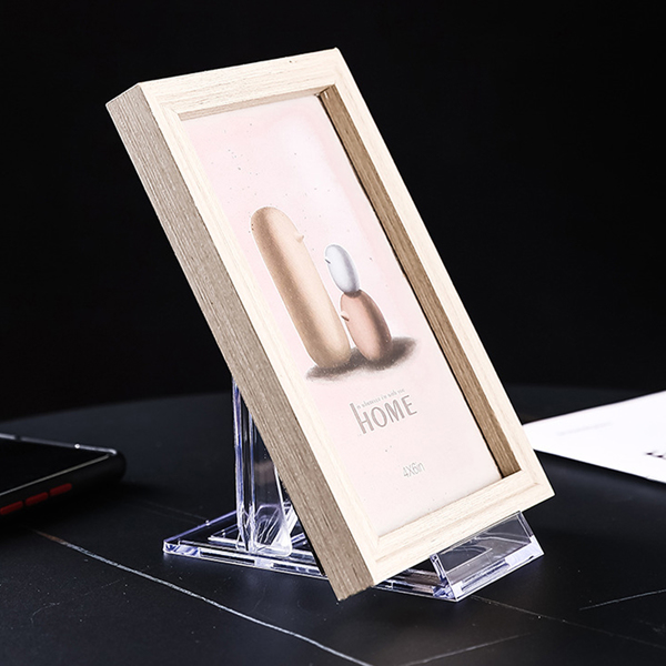 10x Acrylic Plate Stands for Display Plate Holder Transparent-12