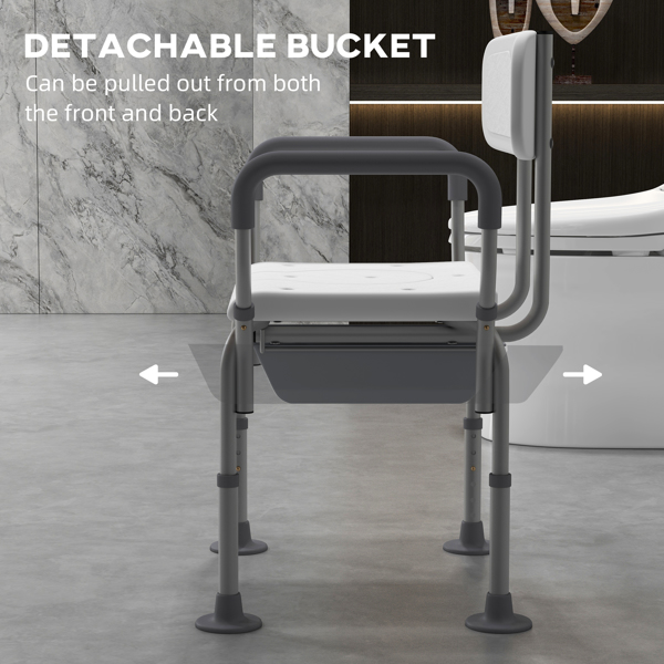 Accessibility Commode Wheelchair-4