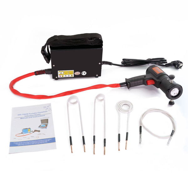 Magnetic Heater Set Bolt Remover Flameless Heat Tool 4 Soft Coil 15017-3