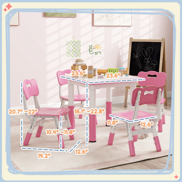 Kids Desk and Chair Set-1