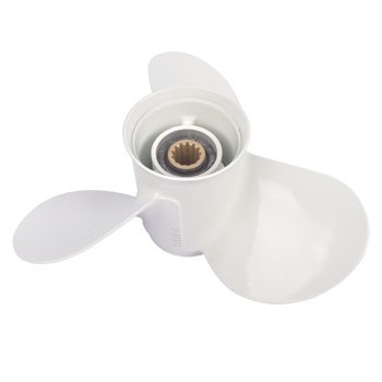 Fit for Yamaha 11x15 Aluminum Propeller Outboard Engine 25-60HP 13 Spline 4-Stroke 69W-45943-00-EL