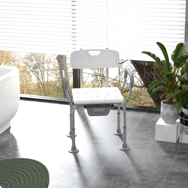  Accessibility Commode Wheelchair-1