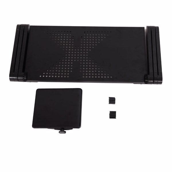 48 x 26cm Portable Home Use Assembled Folding Table Black-8