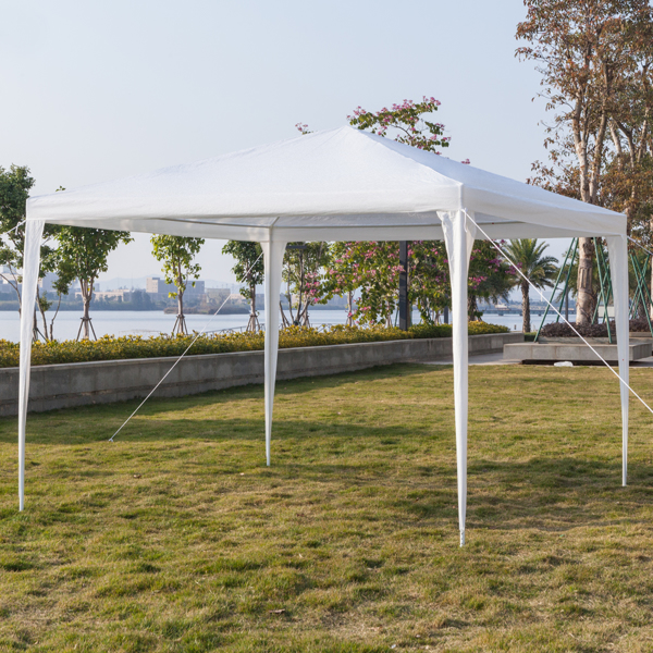 3 x 3m Waterproof Tent with Spiral Tubes White-9