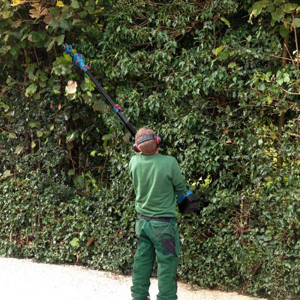 2-in-1 Electric Pruning Shear with Pole - 850W Brushless Motor, 200min Run Time, 4.5-6.3ft Extension for Perfect for Hedges, Trees, and Gardens-10