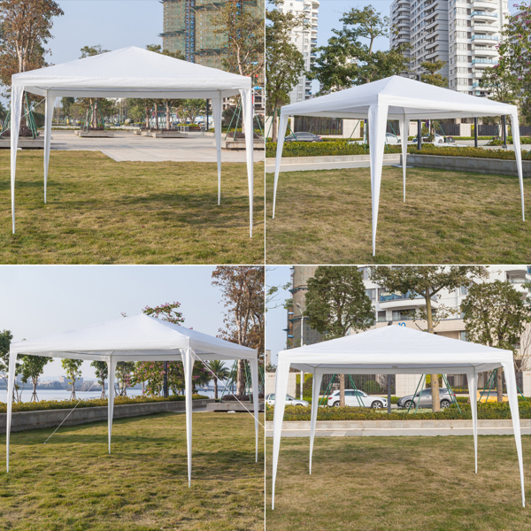 3 x 3m Waterproof Tent with Spiral Tubes White-14