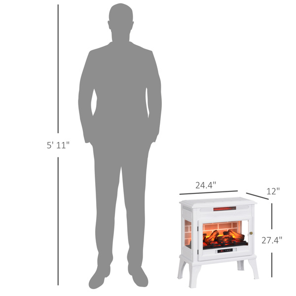 Electric Fireplace Heater-2