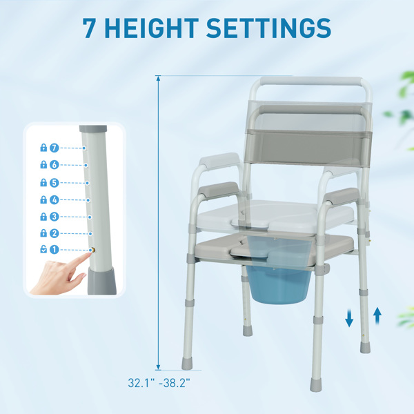  Accessibility Commode Chair-5