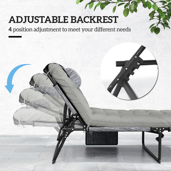 Folding Lounge Chairs / beach chair ( Amazon Shipping)（Prohibited by WalMart）-3