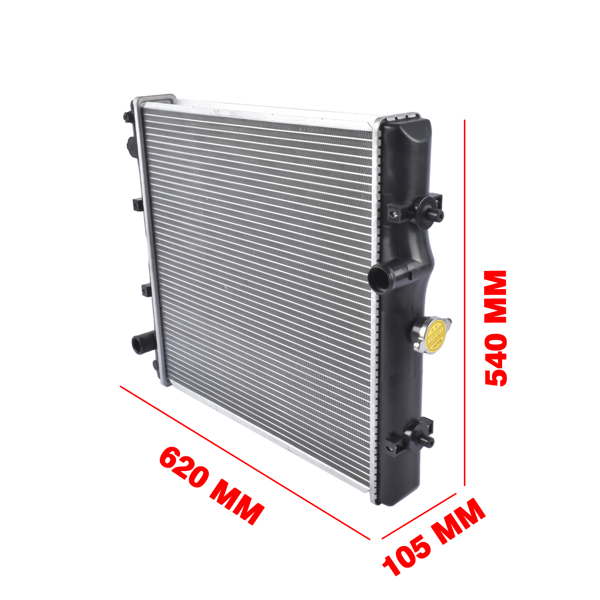 Radiator 3C081-17100 Replacement for Kubota M100 M110 M8540 M8560 M9540 M9960 M100XDTC M108SDSL SDSL2 M8540HDC M8540HD12 M9960HDC-3