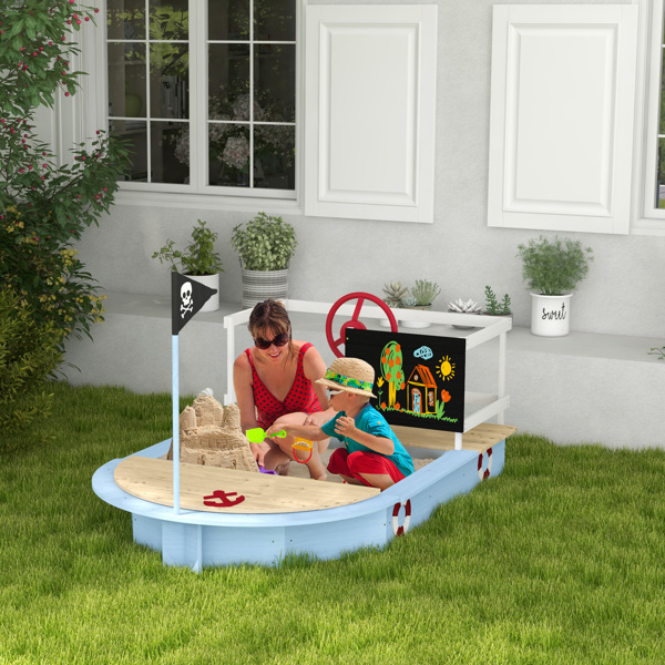 Kids Sandbox with Cover ( Amazon Shipping)（Prohibited by WalMart）-1
