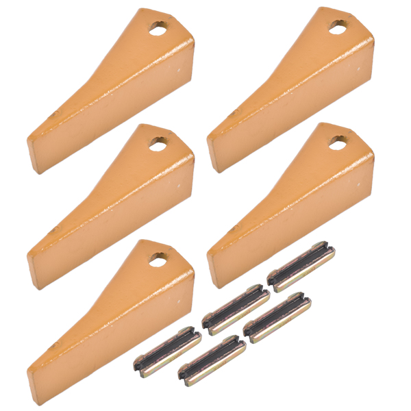 23 230 Series 230S Bucket Teeth w/ 23TF/23FP Flex Pin for Excavator 5 Piece Low Carbon Alloy Steel-4