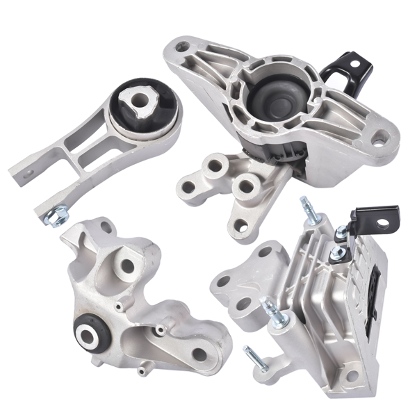 4Pcs Engine Mount & Auto Trans. Mount Set Replacement for Chrysler Pacifica Voyager 3.6L V6 2017-2021 68224744AC 68224742AA-10
