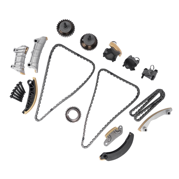 Engine Timing Chain Kit Fits for Buick Allure Cadillac ATS SRX Chevy Caprice Impala 2007-2022 12633452 12623514-2