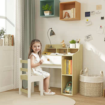 Kids Desk and Chair Set
