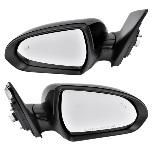 Pair Power Mirrors Driver & Passenger Side with Blind Spot Heated Fits for Hyundai Elantra 2017-2020 87620F3020 87610F3020-1