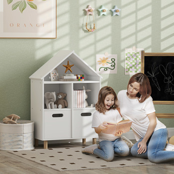 Kids Shelf Book/Storage Cabinet-Pink