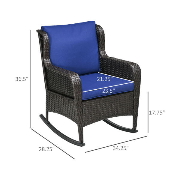 Garden chair  / Rocking Chair ( Amazon Shipping)（Prohibited by WalMart）-2
