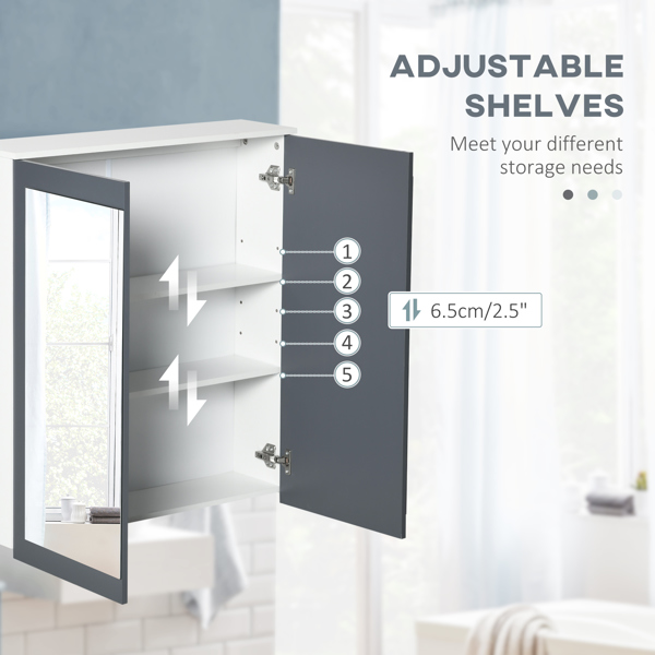 Bathroom Cabinet with Mirror ( Amazon Shipping)（Prohibited by WalMart）-5