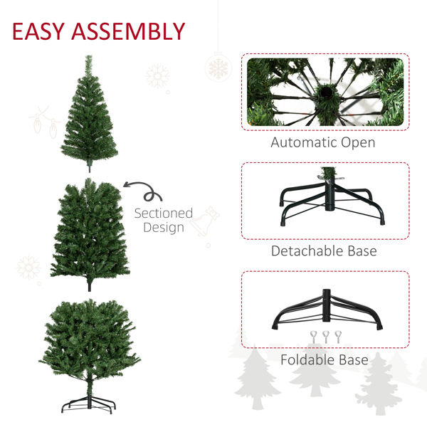 7ft Christmas tree -6