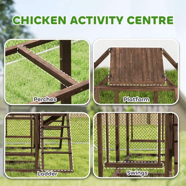 Wooden Chicken Activity Play Set -2