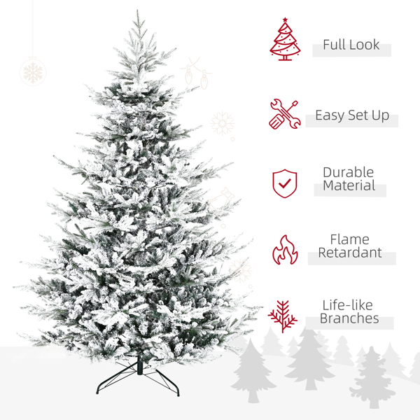  8ft Christmas tree -3