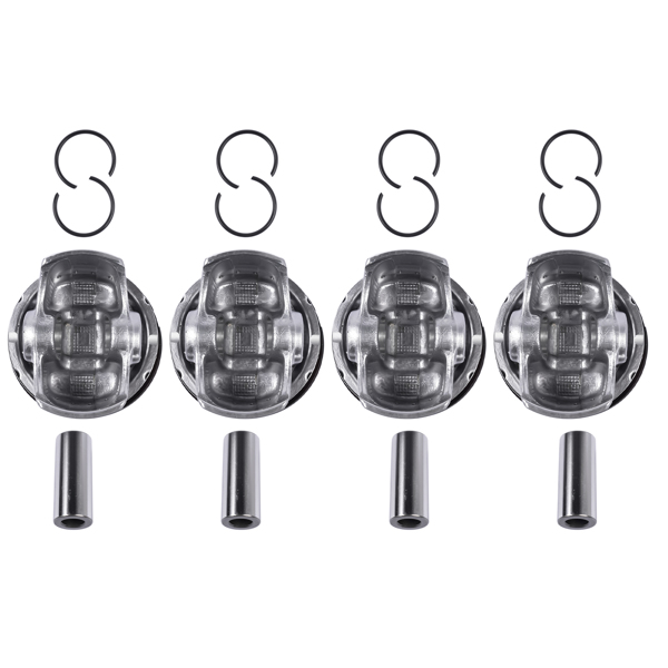 活塞环套装 4Pcs Piston Kit For Lexus CT200h Toyota Corolla Prius 1.8L L4 1310137071 13101-37071 2ZRFXE-8