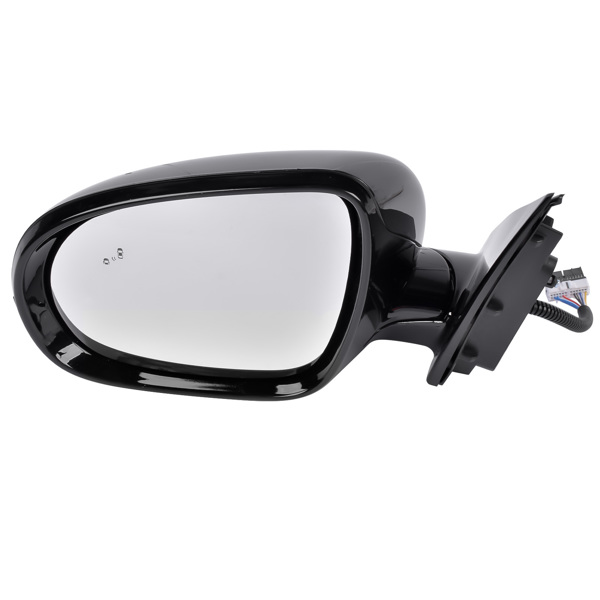 Mirror Driver Heated Signal Manual Folding Fit for Kia Sorento EX L LX SX SXL 2016-2018 without Memory without Puddle Light without Auto-Dimming with Blind Spot Power Adjustment 87610-C6150-1